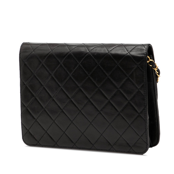 Pre-Loved Chanel Small CC Quilted Lambskin Single Flap - Picture 2 of 9